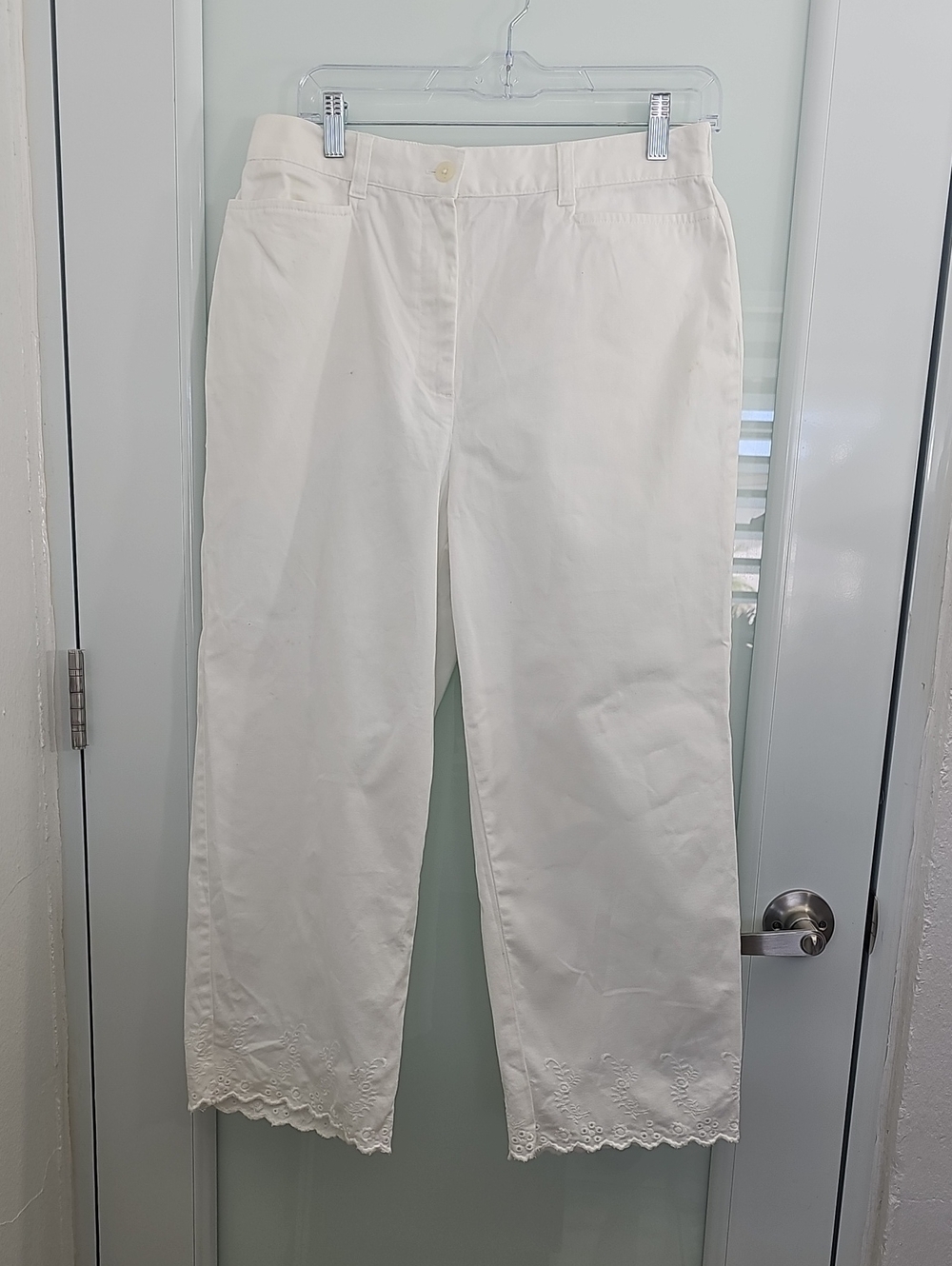 JM Collection Pant Women's Capri Wide Leg. Size 10